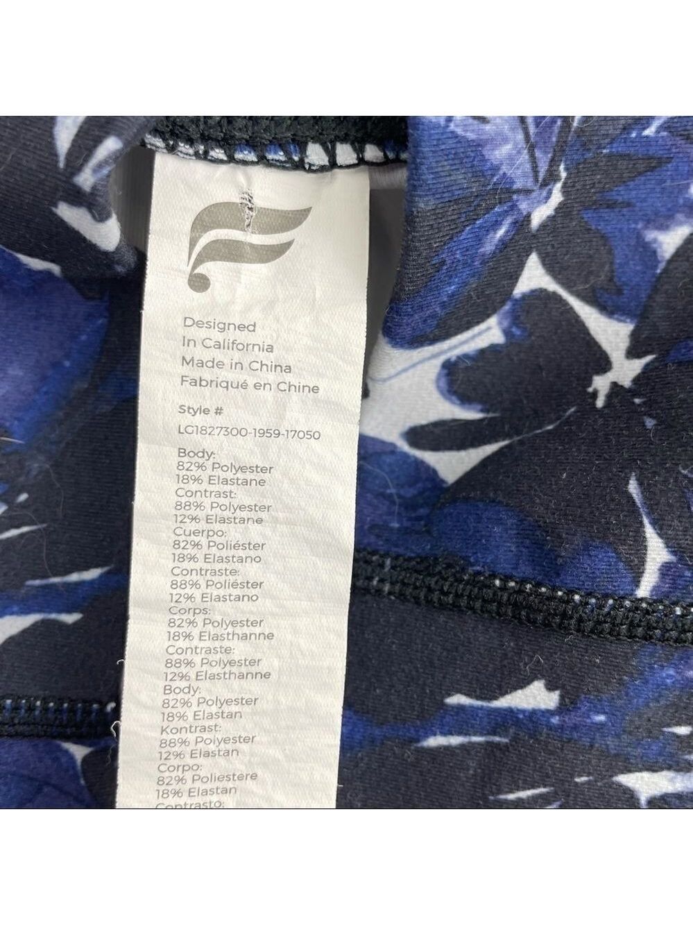 Fabletics Cashel Foldover PureLuxe Floral Leggings - Picture 7 of 7